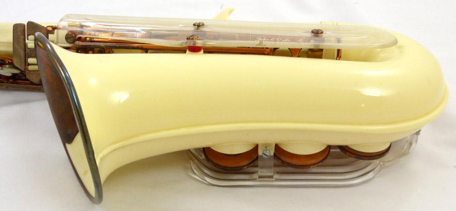 Grafton alto saxophone - close up of bell